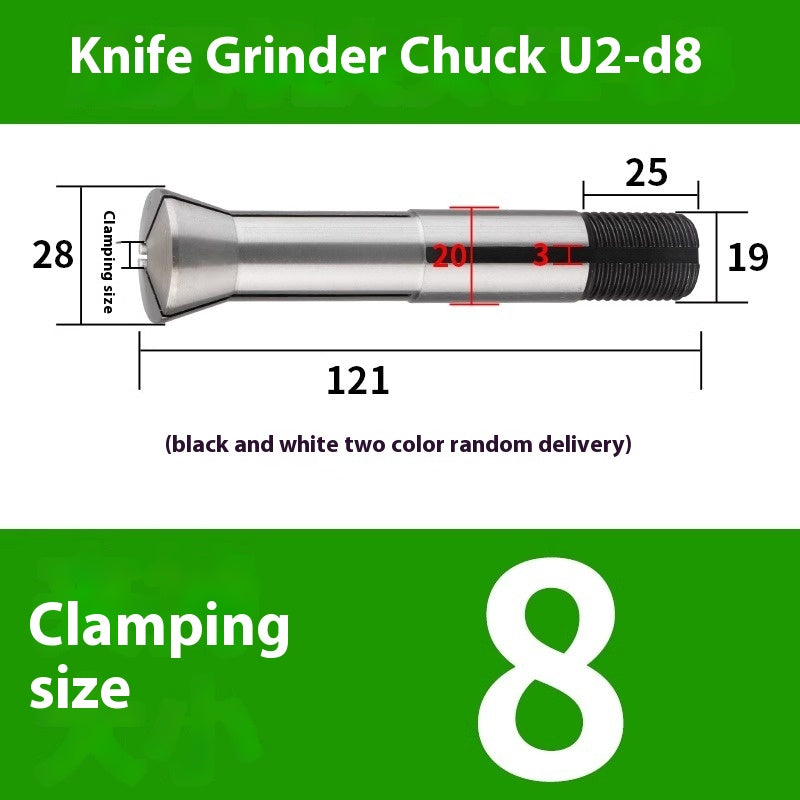 1068-High-quality multifunctional sharpening machine R8 collet chuck professional 65 manganese steel fixture high-precision accessories milling cutter Shandong Denso Pricision Tools Co.,Ltd.